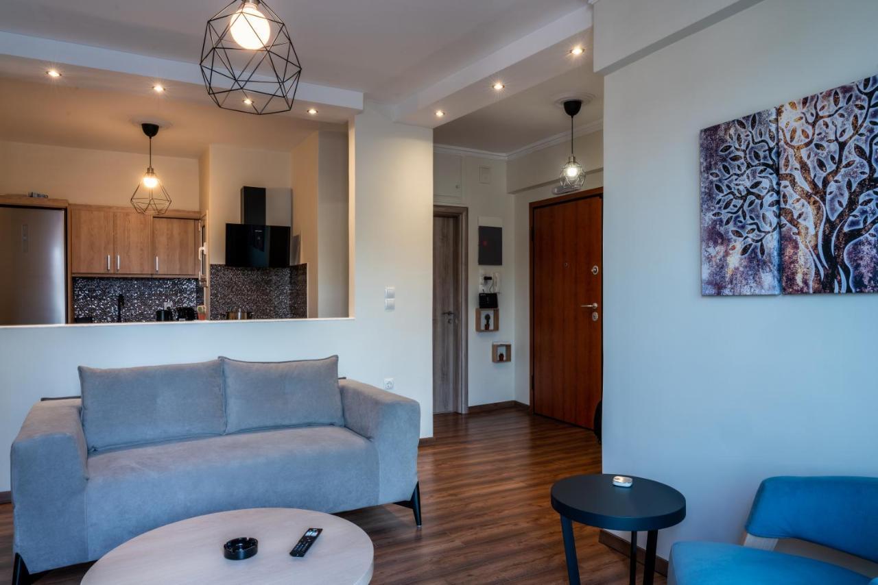 Luxury Apartment Overlooking The Citadel Of Tsakas Athena Bagian luar foto