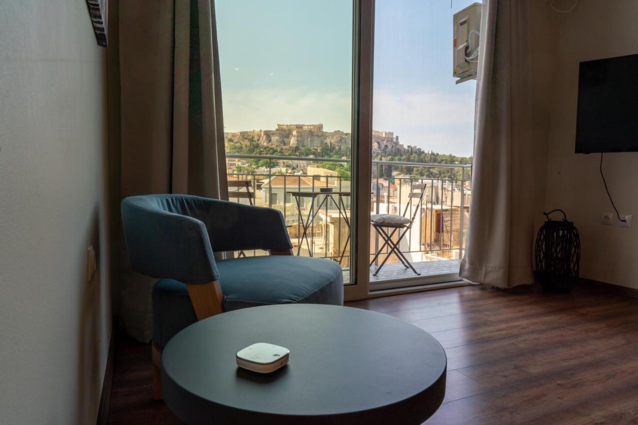 Luxury Apartment Overlooking The Citadel Of Tsakas Athena Bagian luar foto